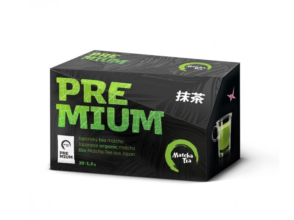 BIO MATCHA TEE PREMIUM 20 X 1,5 G