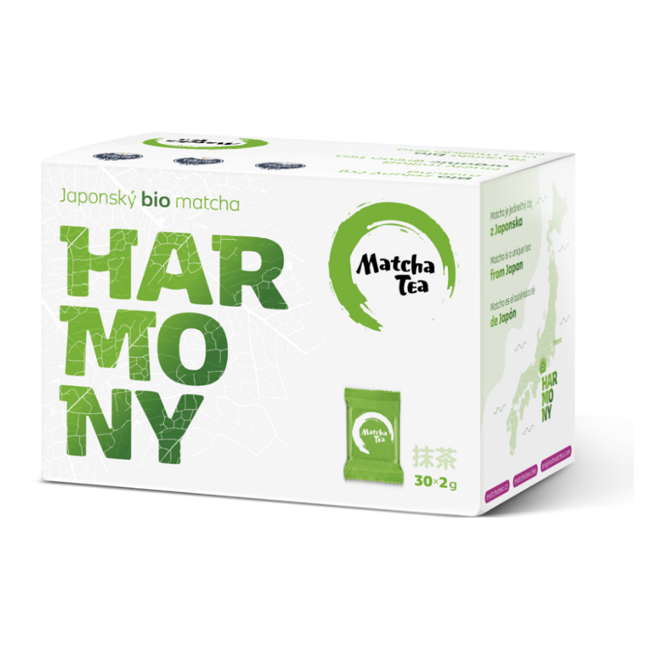 ORGAANILINE MATCHA TEE HARMONY 60 G