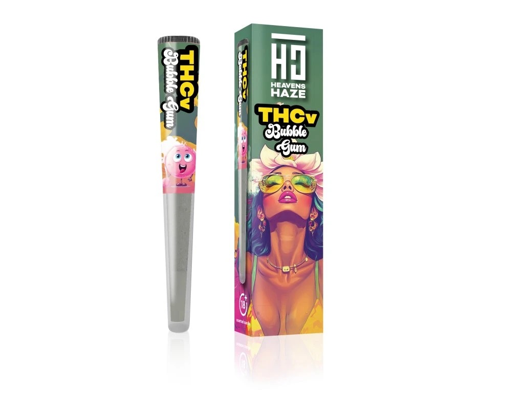 Heavens Haze THCv Pre Roll Bubble Gum 1,2 g