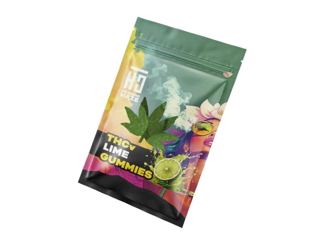 Heavens Haze THCV Gummies Lime 3 tükki
