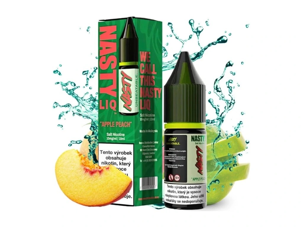 NASTY LIQ Õuna-virsiku maitse 10 ml – 20 mg