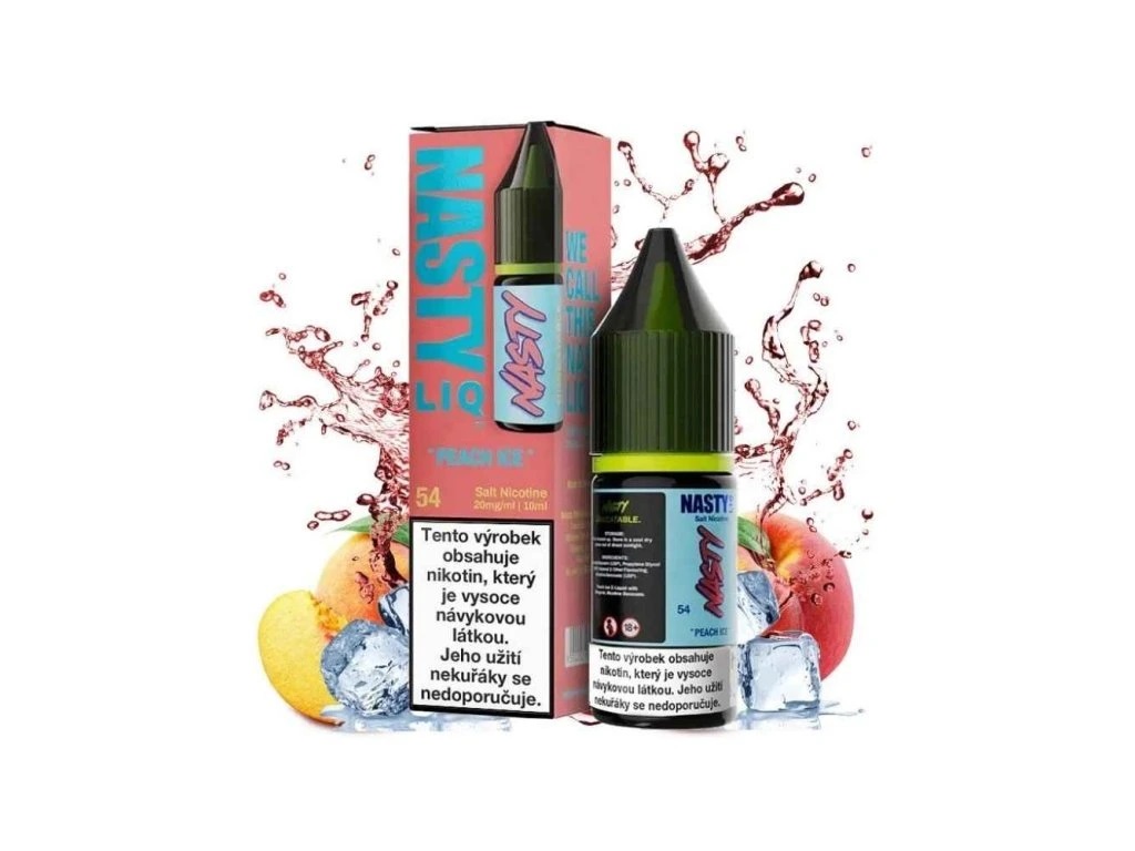 NASTY LIQ Peach Ice 10 ml – 20 mg
