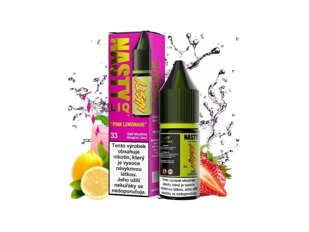 NASTY LIQ Roosa limonaad 10 ml – 20 mg