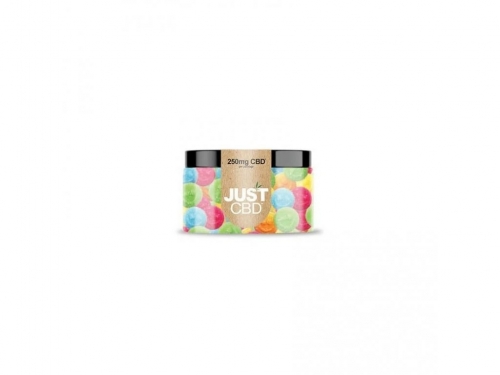 JustCBD kummi-kommid Smileys 250–500 mg