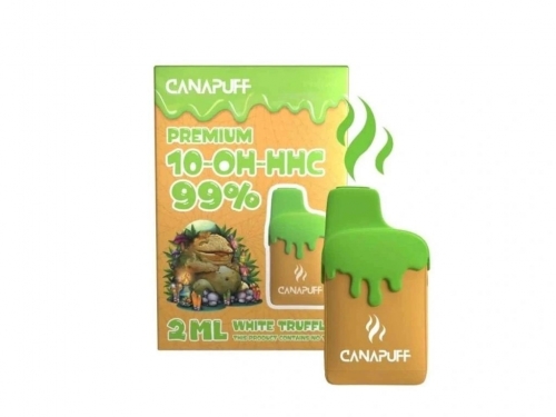 Valge trühvel 99% 10-OH-HHC - Canapuff - ühekordselt kasutatav 2ml