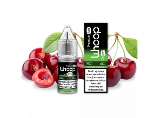 Whoop Cherry 10 ml – soolane vedelik Nikotiin: 20 mg