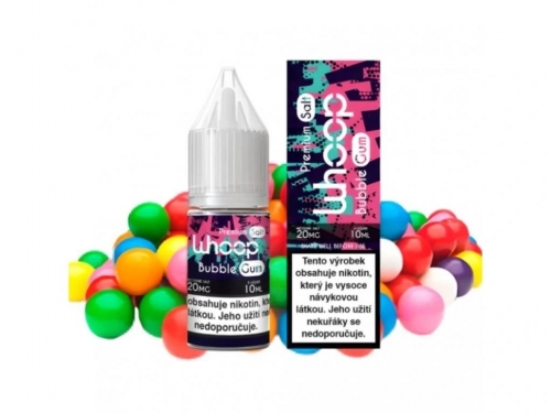 Whoop Bubble Gum 10 ml – soolane vedelik Nikotiin: 20 mg