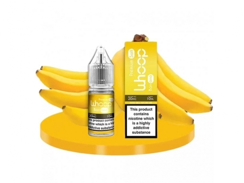Whoop Banana 10 ml – soolane vedelik Nikotiin: 20 mg