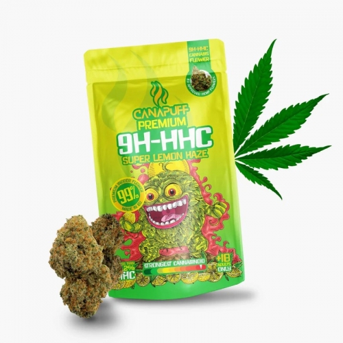 9H-HHC Super Lemon Haze õied 99% – Canapuff 1 g