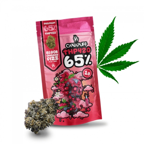 THP420 Black Cherry Fizz 65% - Canapuff 1 g