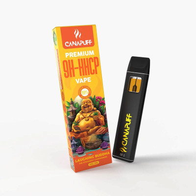 9H-HHCP Vape Laughing Buddha 99% – ühekordne kasutamiseks mõeldud toode – CanaPuff – 1 ml