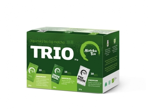 ORGAANILINE MATCHA TEE TRIO 70 G