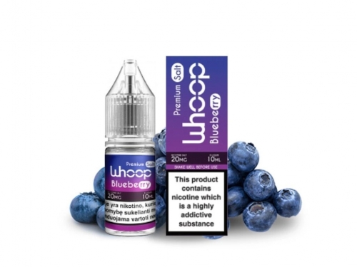 Whoop Blueberry 10ml - soolane vedelik Nikotiin: 20mg