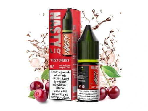 NASTY LIQ Fizzy Cherry 10ml - soolane vedelik Nikotiin: 20mg