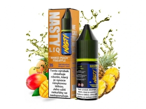 NASTY LIQ Mango virsiku ananass 10ml - soolane vedelik Nikotiin: 20mg
