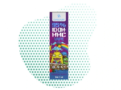 Rainbow Runtz 95% 10-OH-HHC - Canapuff ühekordselt kasutatav 1ml