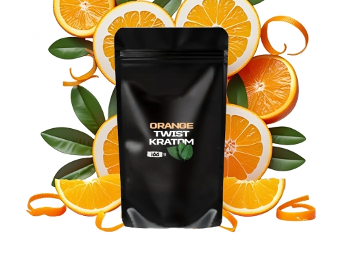 Puuviljane kratom - apelsini keerd