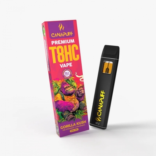 Gorilla Kush 95% T8HC – Canapuff – Ühekordne vape – 1 ml