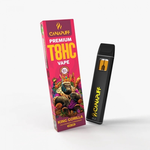 King Gorilla 95% T8HC – Canapuff – Ühekordne vape – 1 ml