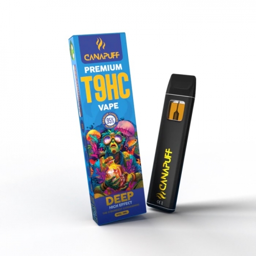 DEEP 95% T9HC – Canapuff – Ühekordne vape – 1 ml