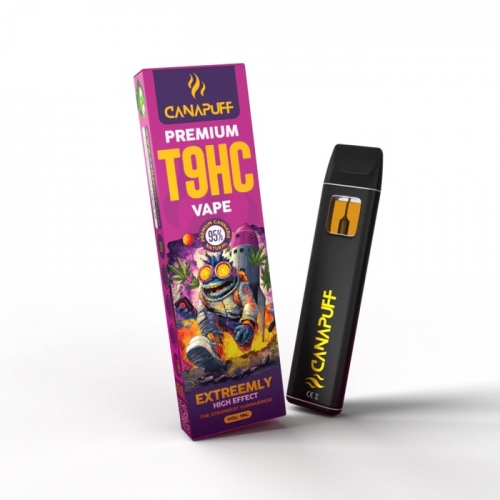 EXTREEMLY 95% T9HC – Canapuff – Ühekordne vape – 1 ml