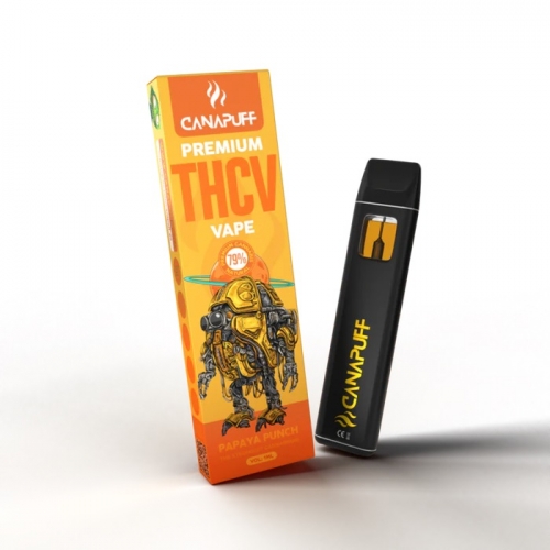 Papaya Punch 79% THCv – Canapuff – Ühekordne vape – 1 ml