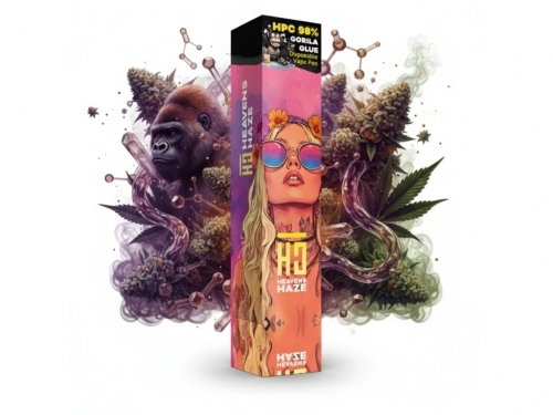 Heavens Haze HPC 98% Gorilla Glue – Ühekordne vape – 1 ml