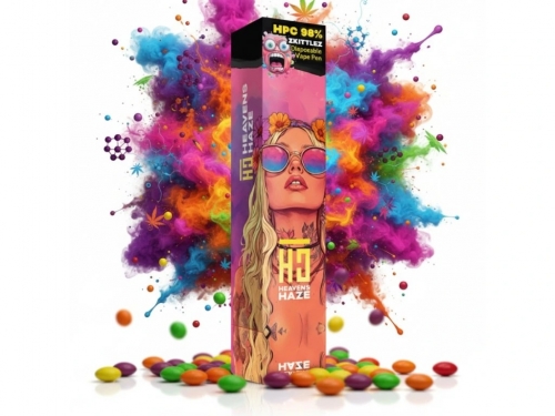 Heavens Haze HPC 98% Zkittlez – Ühekordne vape – 1 ml