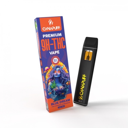 Blue Dream 95% 9H-THC – Ühekordne vape – CanaPuff – 1 ml