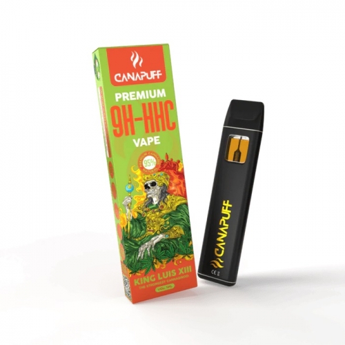 King Louis XIII 95% 9H-HHC – Ühekordne vape – Canapuff – 1 ml