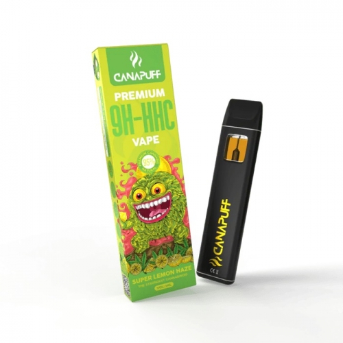 Super Lemon Haze 95% 9H-HHC – Ühekordne vape – CanaPuff – 1 ml