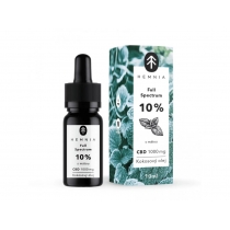 Hemnia Full Spectrum CBD MCT kookosõli 10%, 1000 mg, 10 ml, piparmünt
