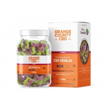 Orange County CBD-kummid kirssidega, 70 tükki, 1600 mg CBD, 525 g