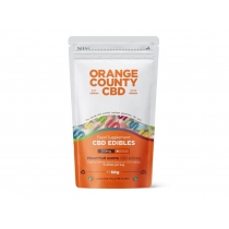 Orange'i maakonna CBD kummikommid ussid, 200 mg CBD 50 g